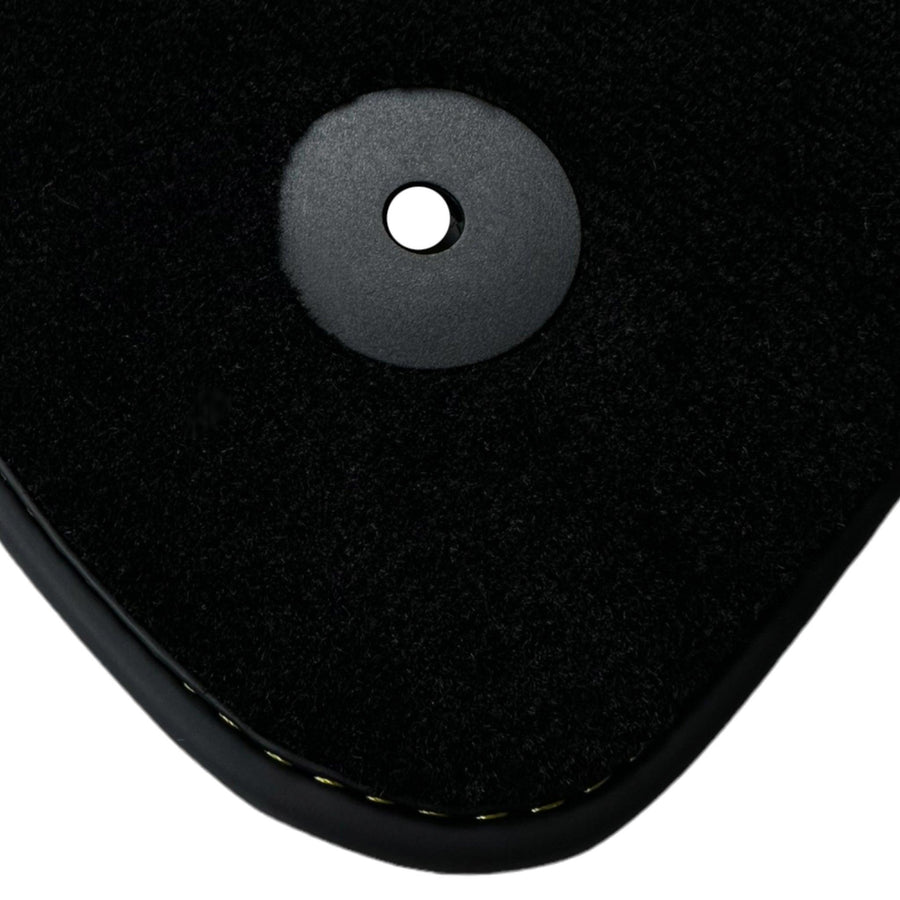 Black Floor Mats for Audi A8 D5 Long (2017-2023) | Fighter Jet Edition - AutoWin