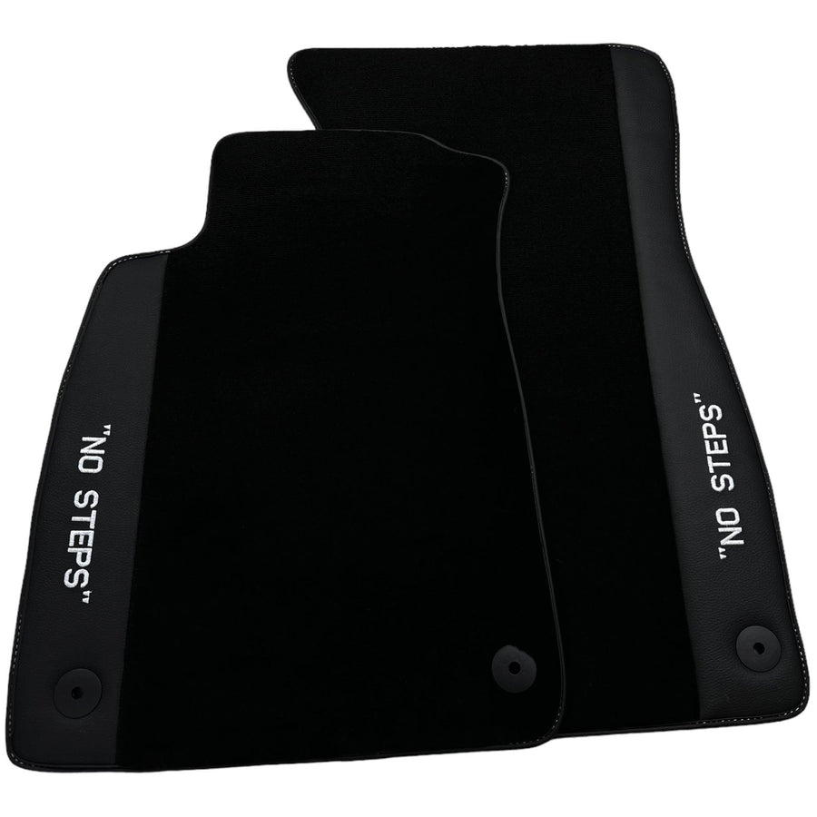 Black Floor Mats for Audi A8 D5 Long (2017-2023) | No Steps - AutoWin