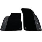 Black Floor Mats For Bentley Flying Spur (2013-2019) with Leather - AutoWin