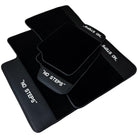 Black Floor Mats For BMW 7 Series F02 No Steps Edition AutoWin Brand - AutoWin