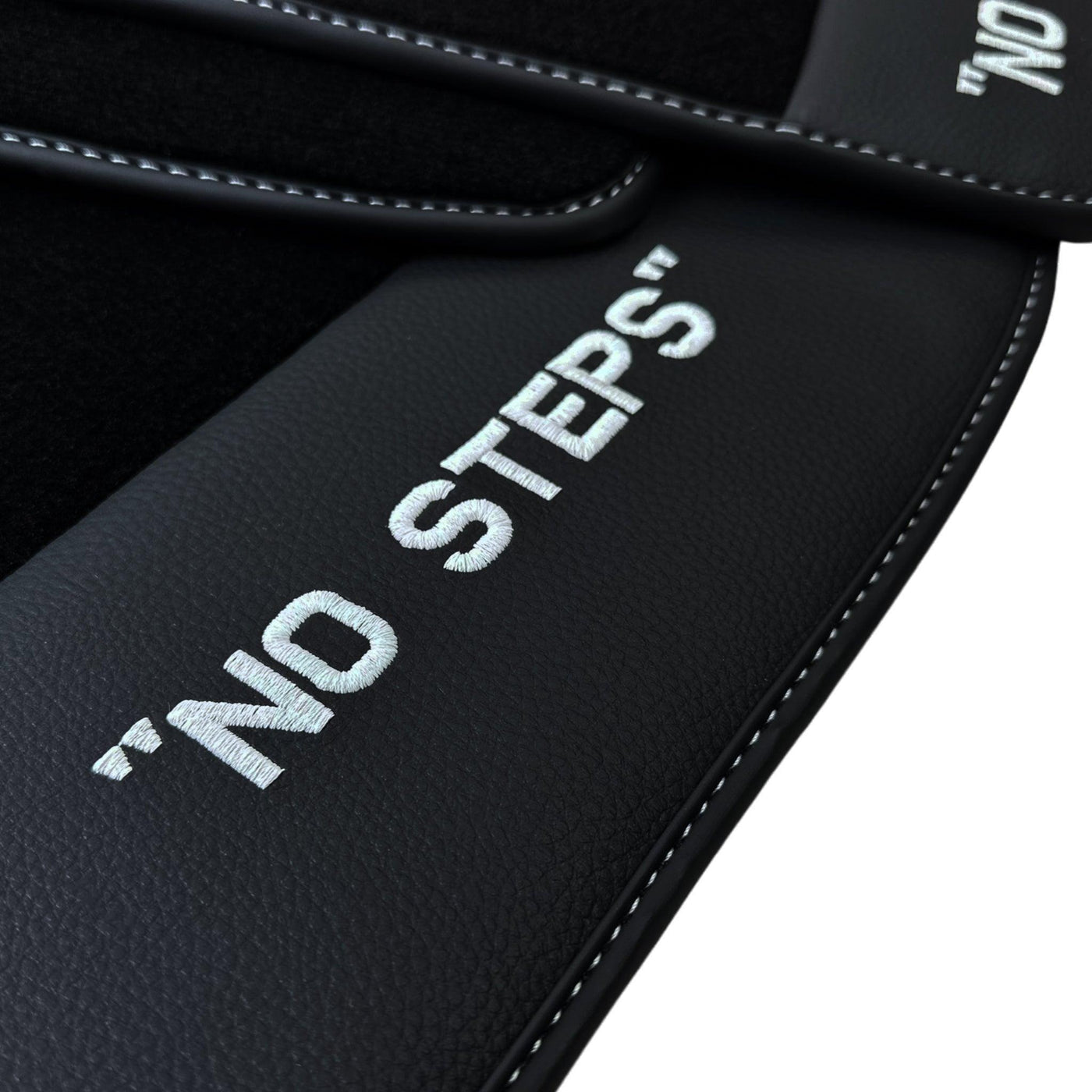 Black Floor Mats For BMW X6 Series G06 No Steps Edition - AutoWin