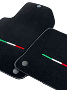 Black Floor Mats For Ferrari 599 Coupe 2006-2012 Italian Edition - AutoWin