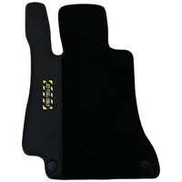 Black Floor Mats For Mercedes Benz C-Class S205 Wagon (2014-2018) | Fighter Jet Edition - AutoWin
