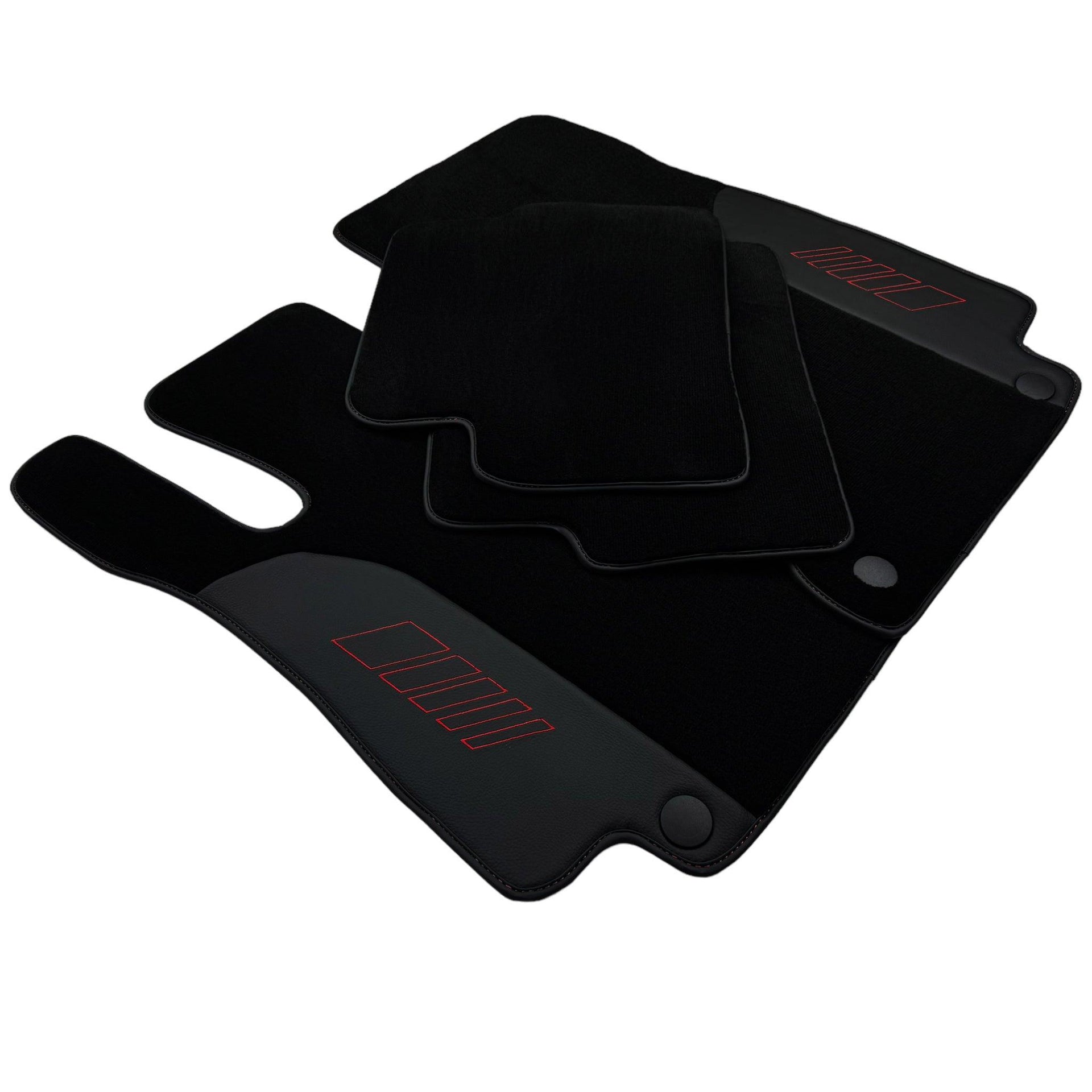Black Floor Mats For Mercedes Benz E-Class S212 Estate (2009-2013) | AutoWin Edition - AutoWin