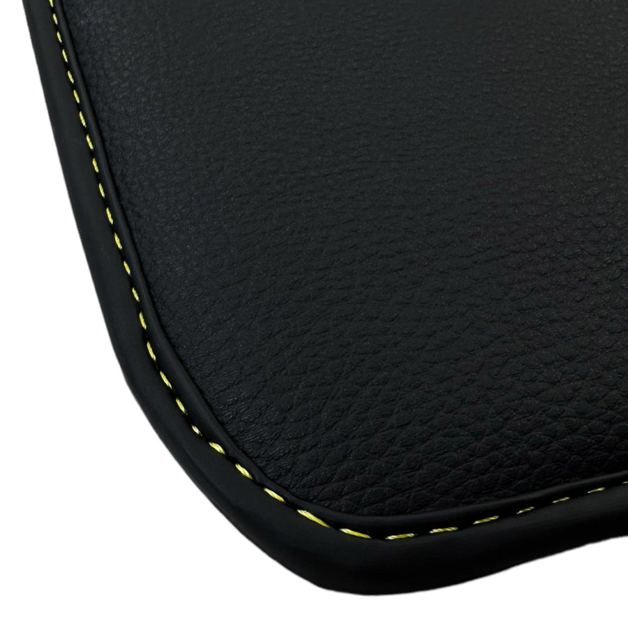 Black Floor Mats For Mercedes Benz S-Class V223 (2021-2023) Hybrid | Fighter Jet Edition - AutoWin