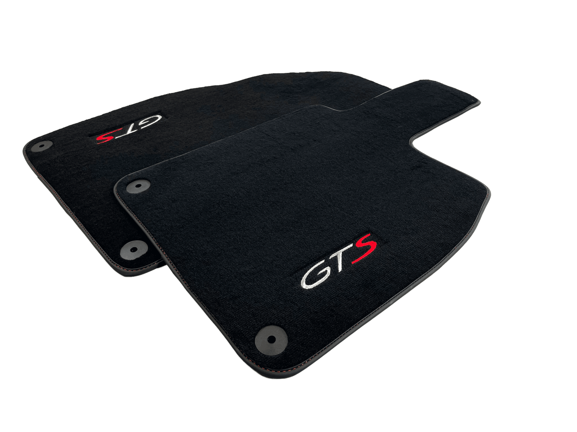 Black Floor Mats for Porsche 718 Boxster (2016-2023) - AutoWin