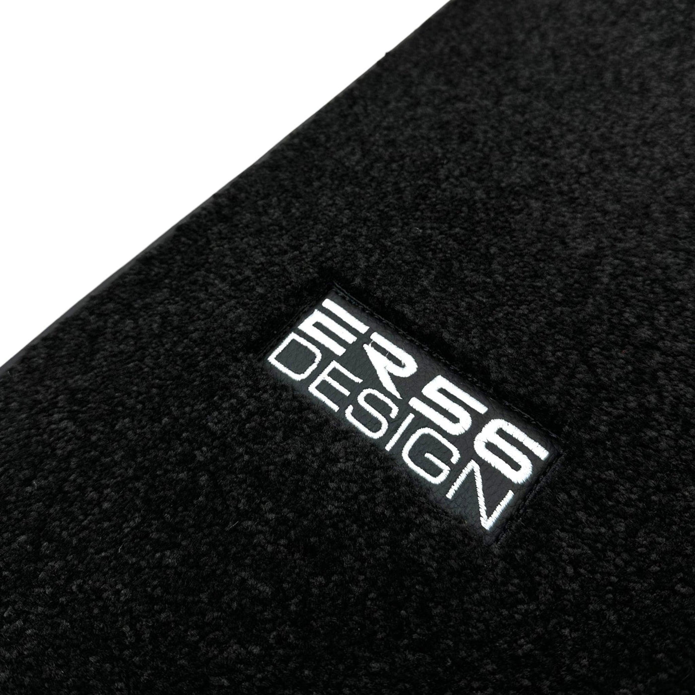 Black Luxury Floor Mats For Mercedes Benz E-Class W211 Sedan 4Matic (2002-2009) | ER56 Design - AutoWin