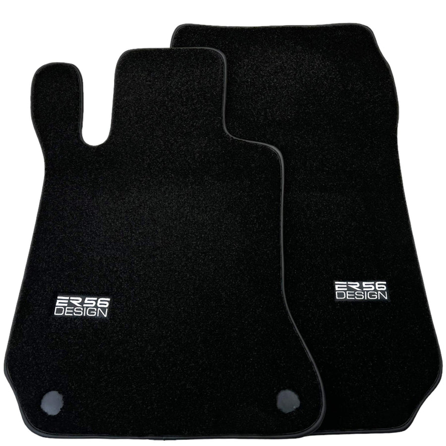 Black Luxury Floor Mats For Mercedes Benz EQC-Class N293 (2019-2023) | ER56 Design - AutoWin