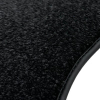 Black Luxury Floor Mats For Mercedes Benz M-Class W163 (1997-2005) | ER56 Design - AutoWin