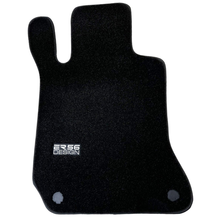 Black Luxury Floor Mats For Mercedes Benz S-Class V223 (2021-2023) Hybrid | ER56 Design - AutoWin