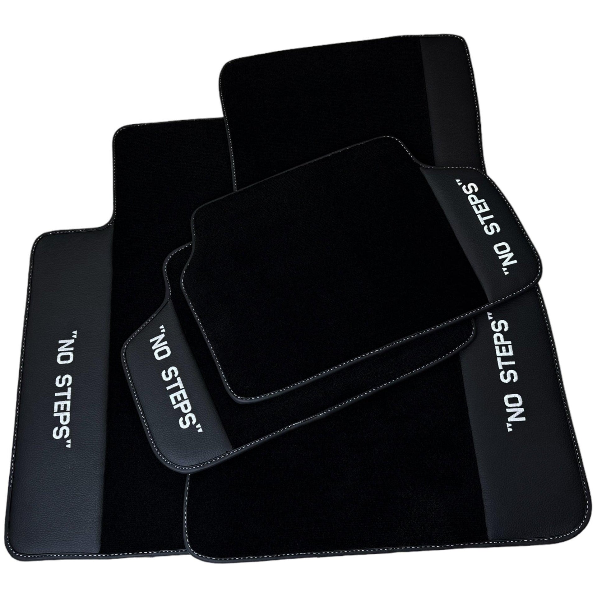 Black Mats For BMW 5 Series G30 No Steps Edition - AutoWin