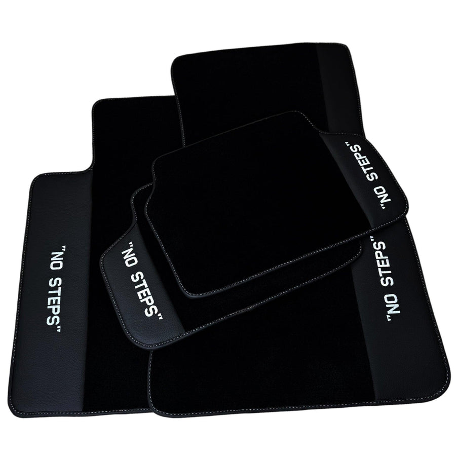 Black Mats For BMW M5 F10 No Steps Edition - AutoWin