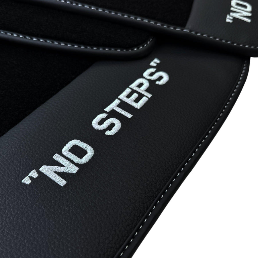 Black Mats For BMW M5 F10 No Steps Edition - AutoWin