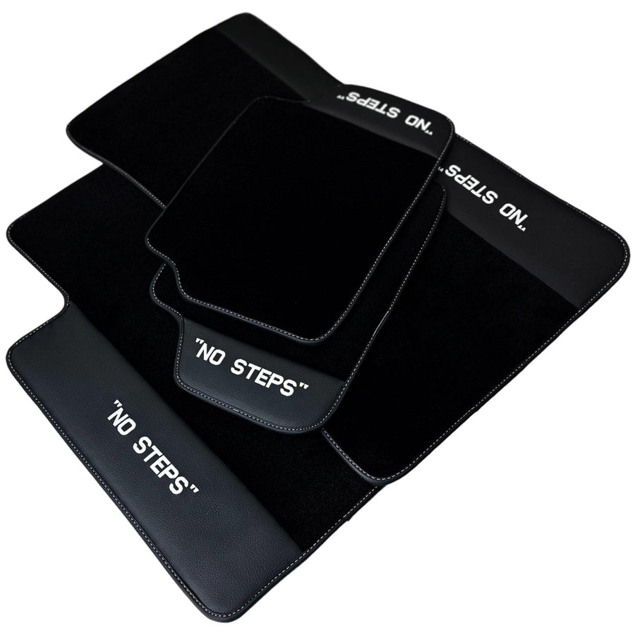 Black Mats For BMW M5 F10 No Steps Edition - AutoWin