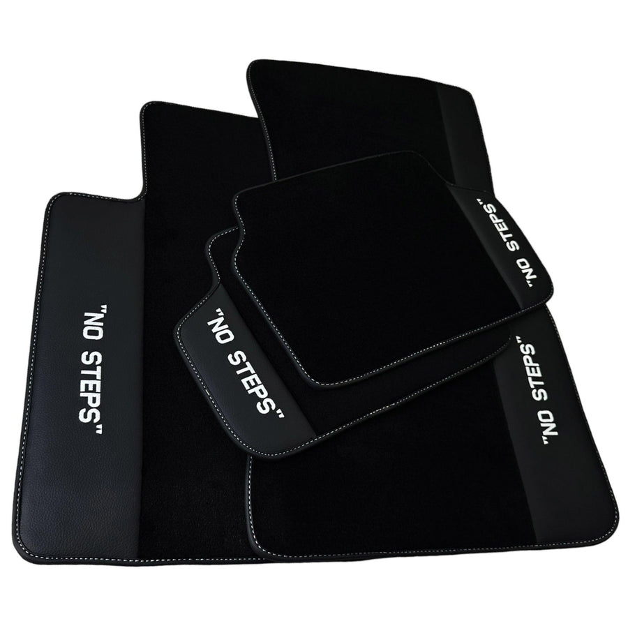 Black Mats For BMW M5 F10 No Steps Edition - AutoWin