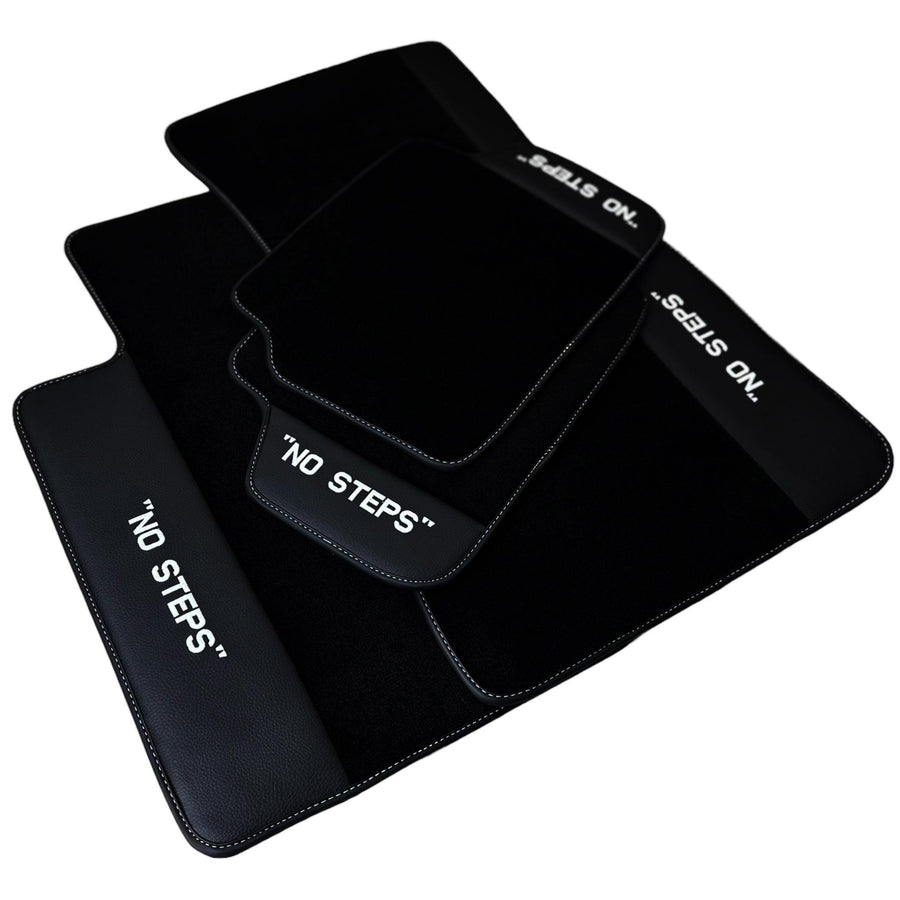 Black Mats For BMW M6 F12 Convertible No Steps Edition - AutoWin