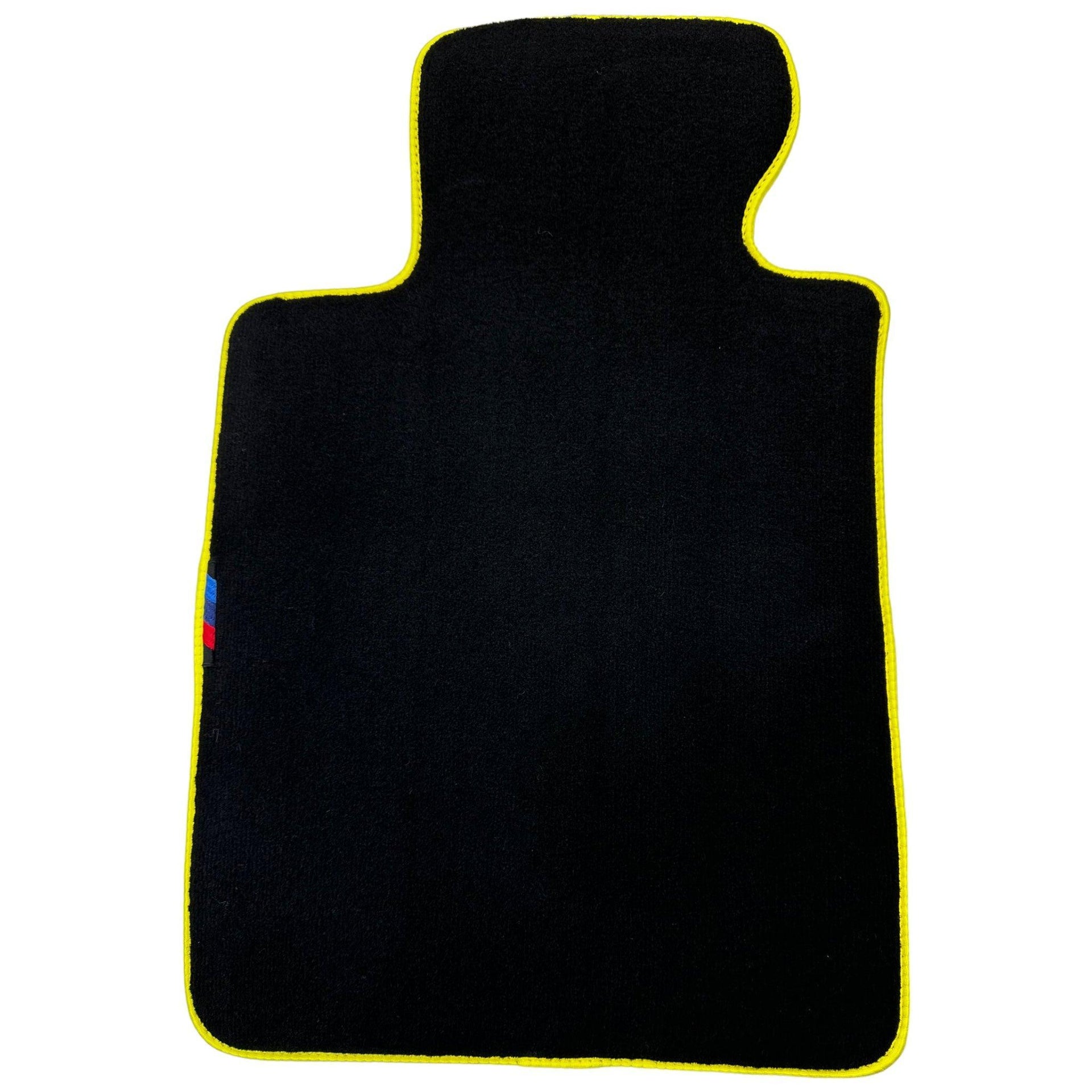 Black Mats For BMW X6M Series F86 | Yellow Trim - AutoWin
