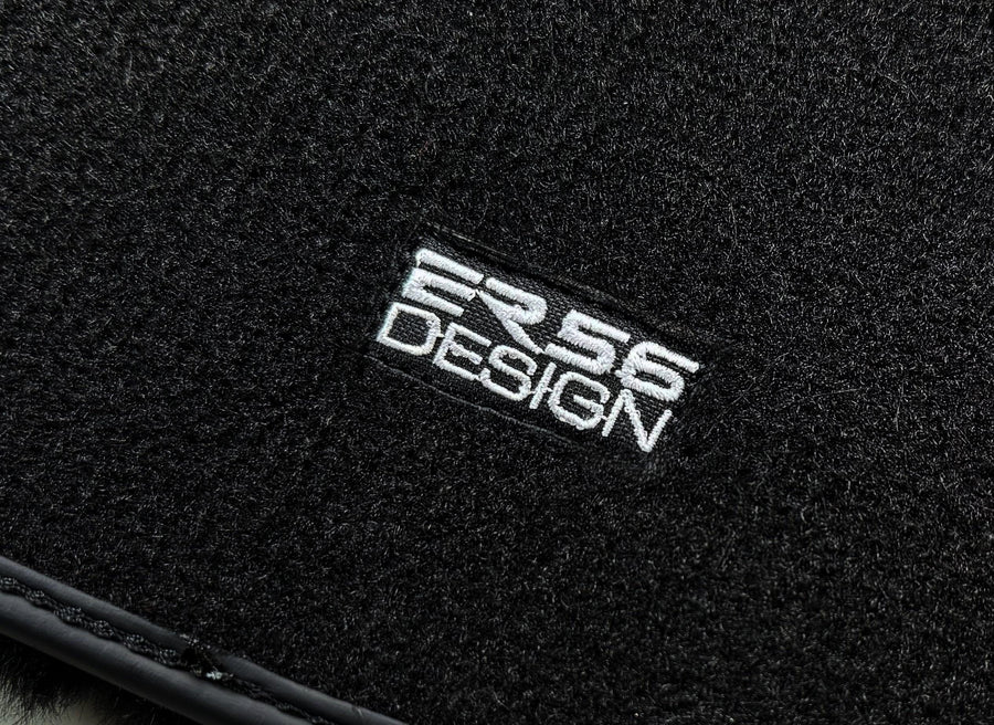 Black Sheepskin Floor Floor Mats For BMW 1 Series F40 - AutoWin