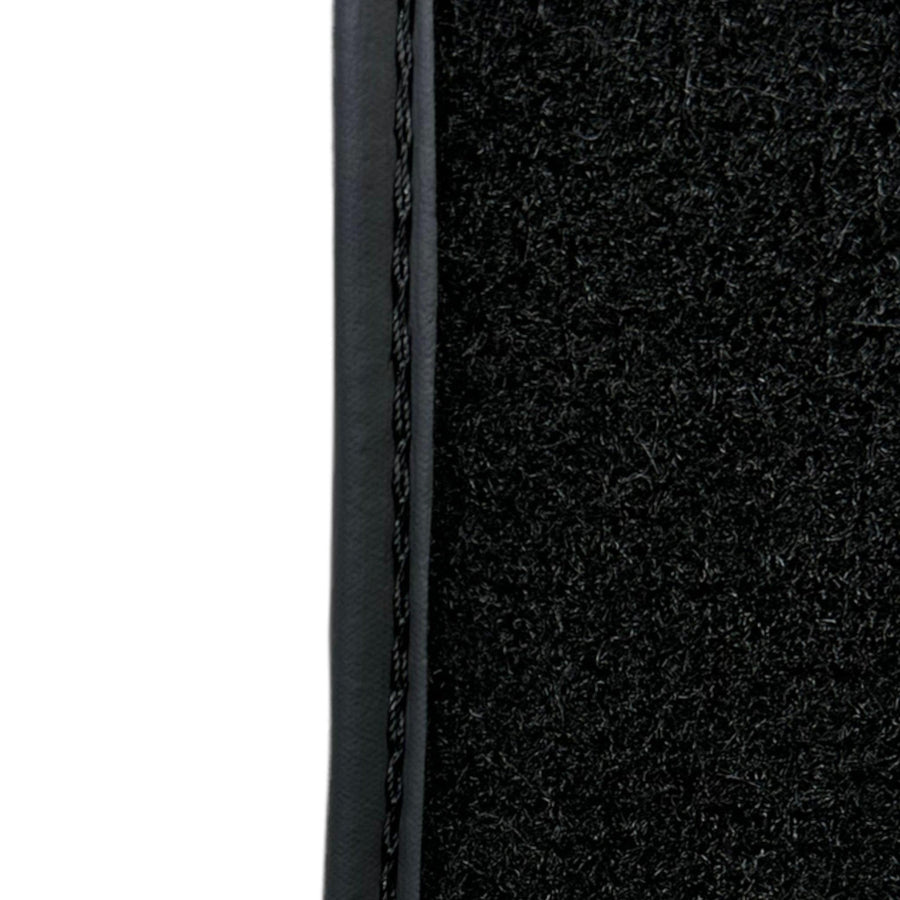 Black Sheepskin Floor Mats For BMW 3 Series G21 5-door Wagon - AutoWin