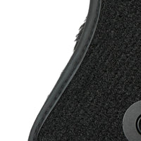 Black Sheepskin Floor Mats For Mercedes Benz GLC-Class X253 SUV (2019-2023) Hybrid | ER56 Design - AutoWin