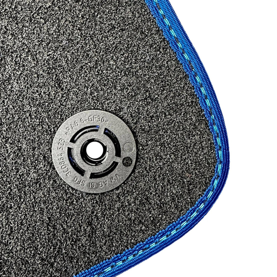 Blue Floor Mats For Bentley Mulsanne (2010-2020) - AutoWin