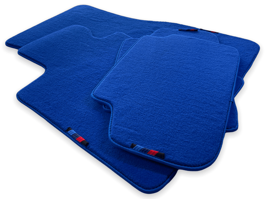 Blue Floor Mats For BMW 6 Series G32 GT Gran Turismo With M Package - AutoWin
