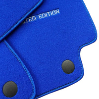 Blue Floor Mats For Mercedes Benz E-Class W211 Sedan (2002-2009) | Limited Edition - AutoWin