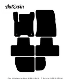 Blue Floor Mats For Mercedes Benz EQB-Class X243 (2022-2024) | Limited Edition - AutoWin