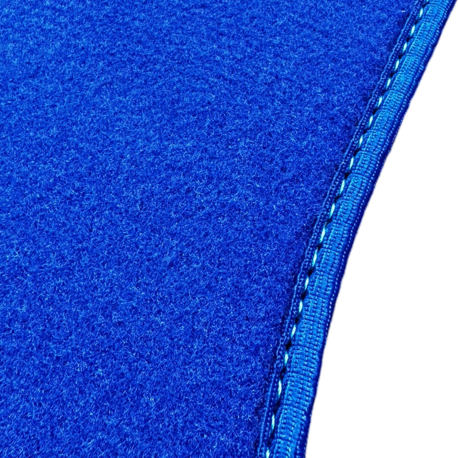 Blue Floor Mats For Mercedes Benz GLS-Class X166 (2016-2019) | Limited Edition - AutoWin