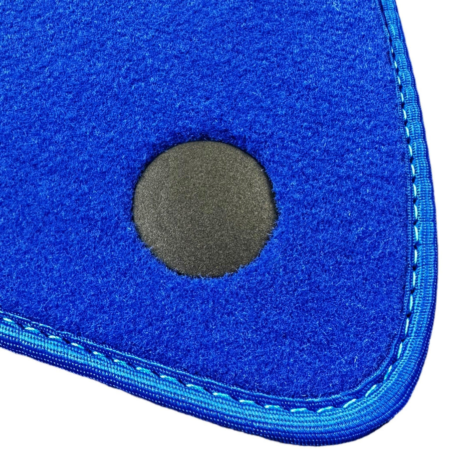 Blue Floor Mats For Mercedes Benz S-Class C126 Coupe (1981-1991) | Limited Edition - AutoWin