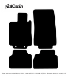 Blue Floor Mats For Mercedes Benz S-Class W220 (1998-2005) Short Wheelbase | Limited Edition - AutoWin