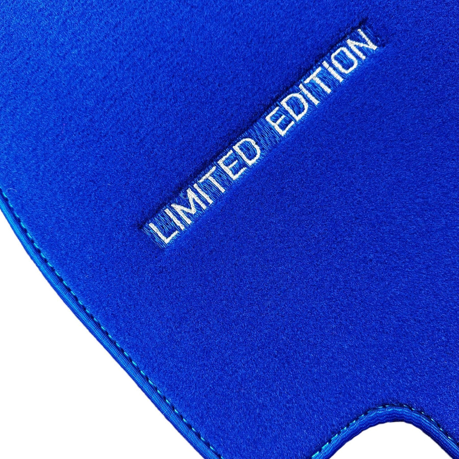 Blue Floor Mats For Mercedes Benz S-Class W221 (2005-2013) Long Wheelbase | Limited Edition - AutoWin
