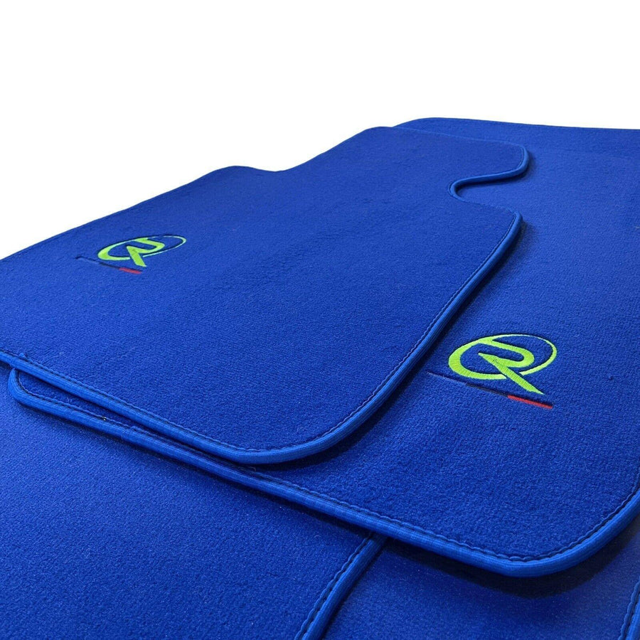Blue Mats For BMW 6 Series F13 2-door Coupe Tailored Set Perfect Fit - AutoWin
