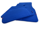 Blue Mats For BMW M3 E93 With M Package - AutoWin