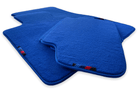 Blue Mats For BMW M5 E60 With M Package - AutoWin