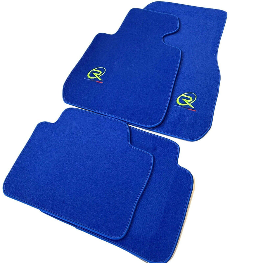 Blue Mats For BMW M5 F10 Tailored Set Perfect Fit - AutoWin
