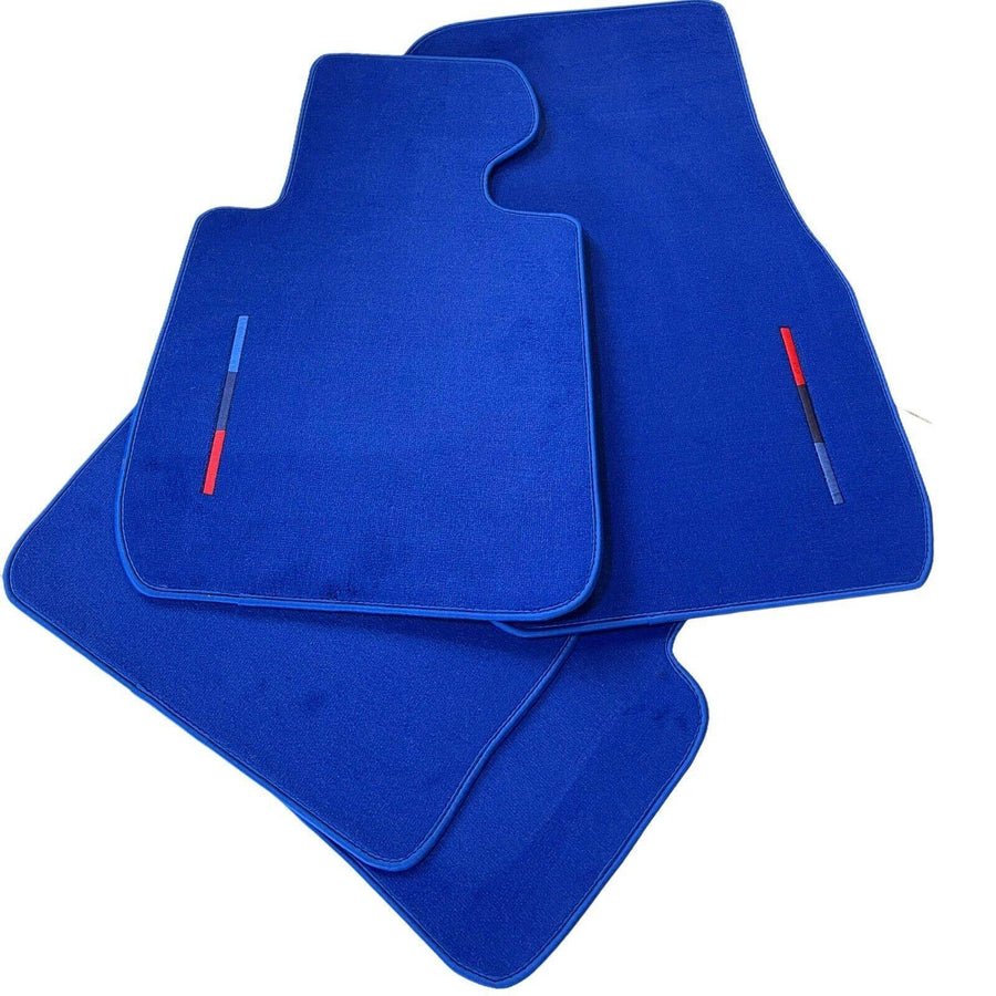 Blue Mats For BMW X5M E70 SUV With M Package - AutoWin
