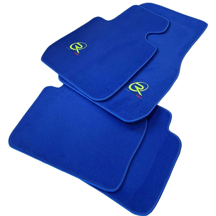 Blue Mats For BMW X6M F96 SUV Tailored Set Perfect Fit - AutoWin