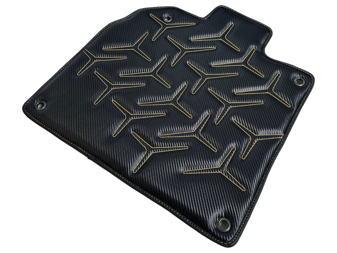 Carbon Leather Floor Mats for Lamborghini Aventador SV - AutoWin
