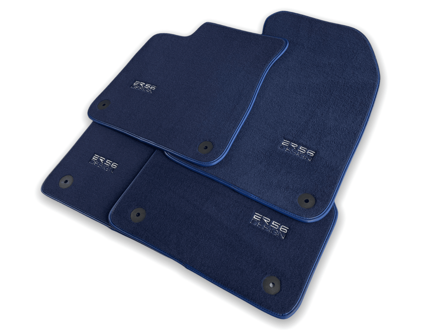 Dark Blue Floor Mats for Audi A3 - 3-door Hatchback (1996-2000) | ER56 Design - AutoWin
