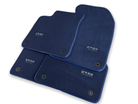Dark Blue Floor Mats for Audi A5 - F57 Convertible (2017-2020) | ER56 Design - AutoWin