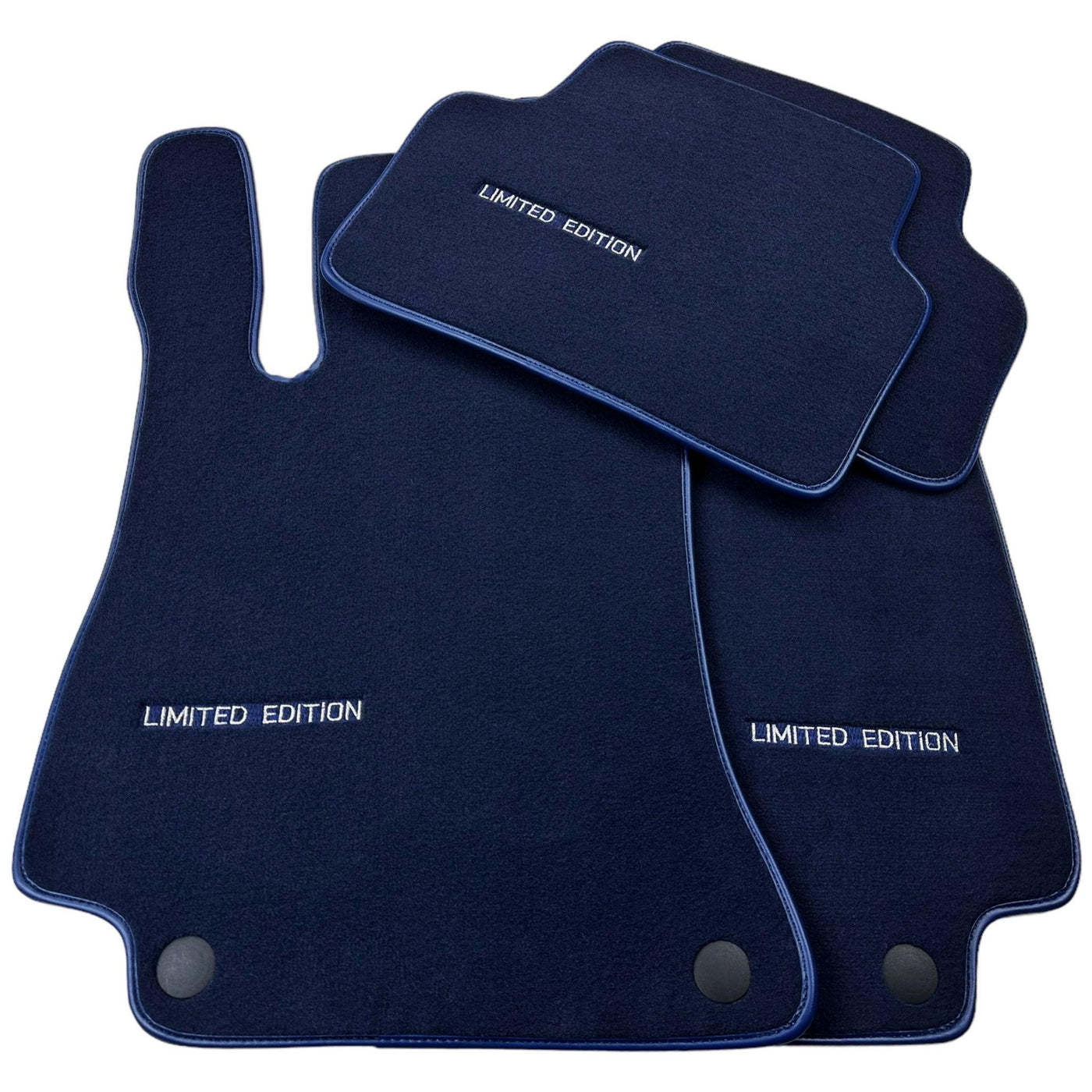 Dark Blue Floor Mats For Mercedes Benz A-Class W168 (2001-2004) | Limited Edition - AutoWin