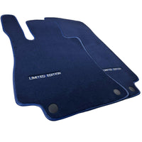 Dark Blue Floor Mats For Mercedes Benz C-Class C204 Coupe (2011-2015) | Limited Edition - AutoWin