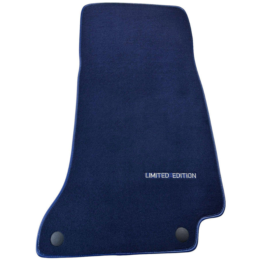 Dark Blue Floor Mats For Mercedes Benz CLA-Class C117 Coupe (2013-2019) | Limited Edition - AutoWin