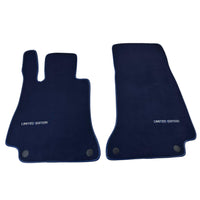 Dark Blue Floor Mats For Mercedes Benz EQS-Class X296 (2022-2023) | Limited Edition - AutoWin