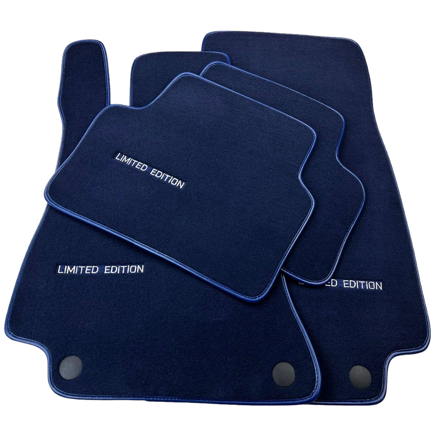 Dark Blue Floor Mats For Mercedes Benz GLB-Class X247 (2020-2023) | Limited Edition - AutoWin