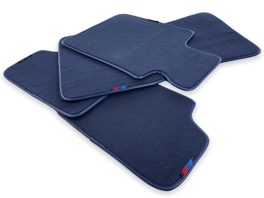 Dark Blue Mats For BMW 5 Series E61 Wagon With M Package - AutoWin
