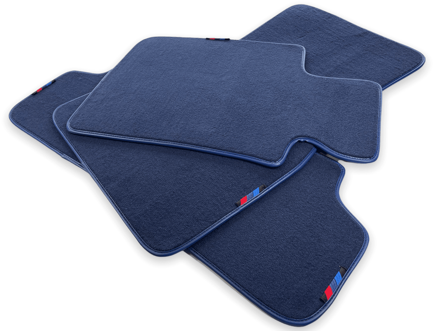 Dark Blue Mats For BMW 5 Series E61 Wagon With M Package - AutoWin