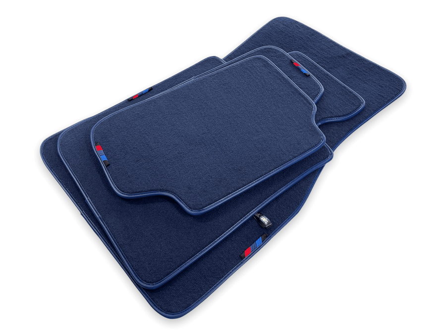 Dark Blue Mats For BMW 5 Series E61 Wagon With M Package - AutoWin