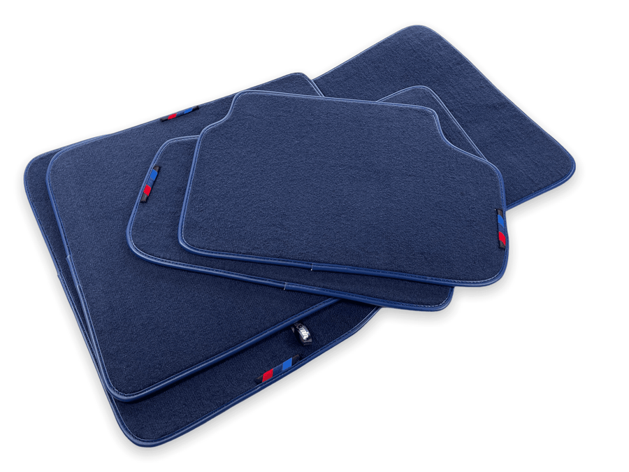 Dark Blue Mats For BMW 5 Series E61 Wagon With M Package - AutoWin